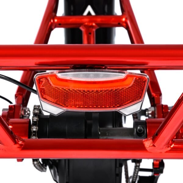 ADDMOTOR CITYTRI E-310 Folding Electric Trike for Adults.UL2849. 750W Rear Motor Electric Trike. 48V 20AH. 90MI. 3-Wheel Electric Bike for Commuting. Cargo 360lbs. Parking Brake.Differential Red - Image 29