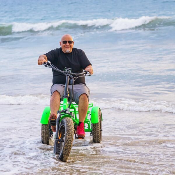 ADDMOTOR ARISETAN Electric Trike for Adults. 750W Rear Motor Electric Tricycle. 85MI 48V 20AH UL2849 Etrike. 380lbs. Semi-Recumbent Three Wheel Electric Bike for Seniors. Parking Brake & Differential - Image 11