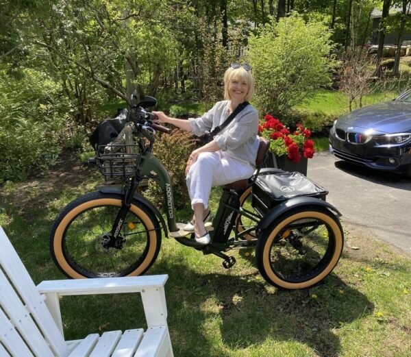 ADDMOTOR Grandtan II Electric Tricycle for Adults. UL2849 Certified. 750W Rear Drive Motor Etrike. 85MI. 48V 20Ah Battery. 3 Wheel Electric Bikes with Suspension & Differential & Parking Brake. 22 MPH - Image 4