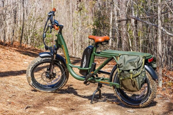 ADDMOTOR GAROOTAN M-81 Electric Bike for Adults. 48V 20AH Removable Battery UL2849 Certified. 750W Rear Gear Motor with 20x4 Fat Tire Ebike. Long-Tail Cargo Electric Bicycle (Olive) - Image 15