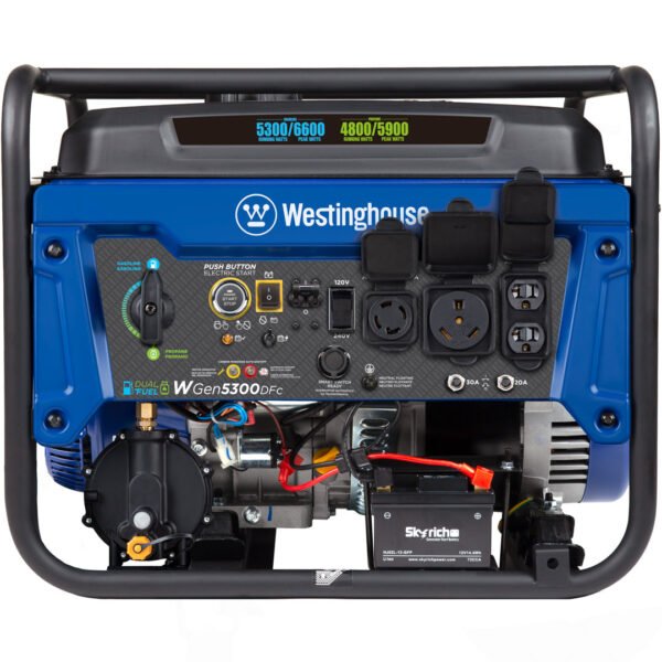 WGen5300DFc - Dual Fuel with CO Sensor - Image 8