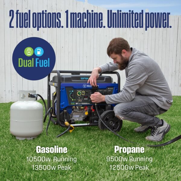 WGen10500DFc - Dual Fuel with CO Sensor - Image 3