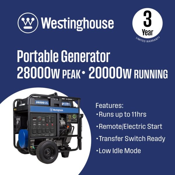 WGen20000c Generator with CO Sensor - Image 2