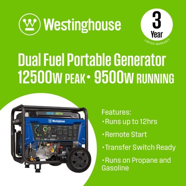 WGen9500DFc - Dual Fuel with CO Sensor - Image 2