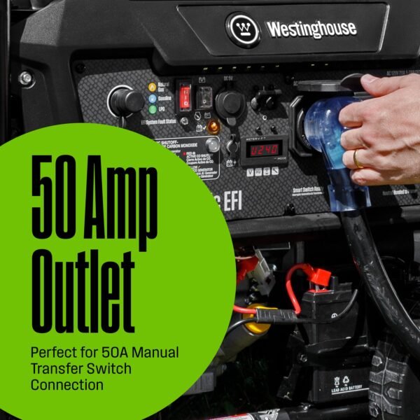 WGen9500TFc EFI - Tri-Fuel with CO Sensor - Image 5