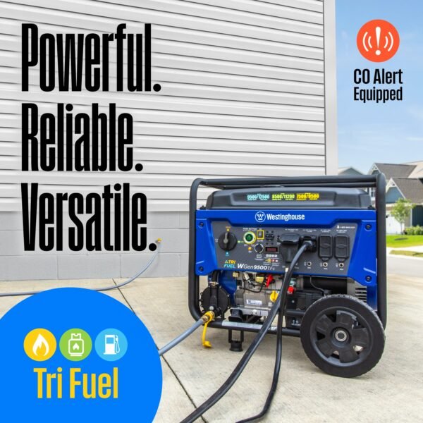 WGen9500TFc - Tri-Fuel with CO Sensor - Image 3