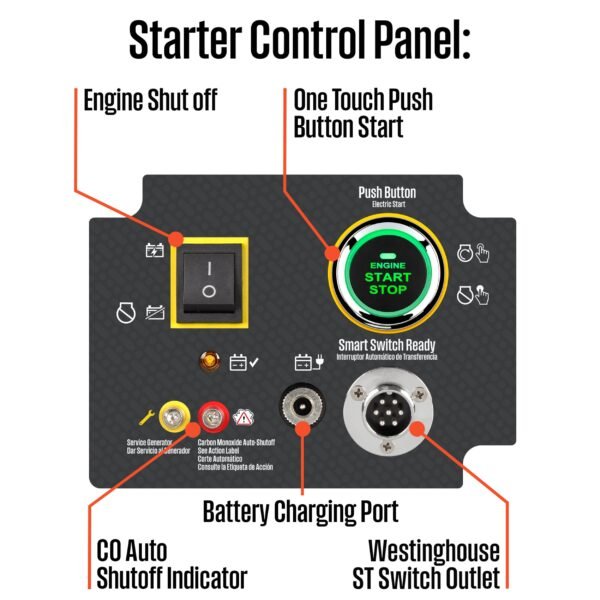 WGen20000TFc - Tri-Fuel with CO Sensor - Image 4